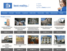 Tablet Screenshot of best-reality.cz